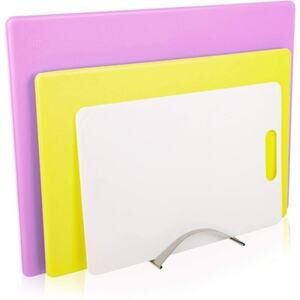 Set of 2 Metal Kitchen Organizer for Plates Cutting Boards Bakeware Lids